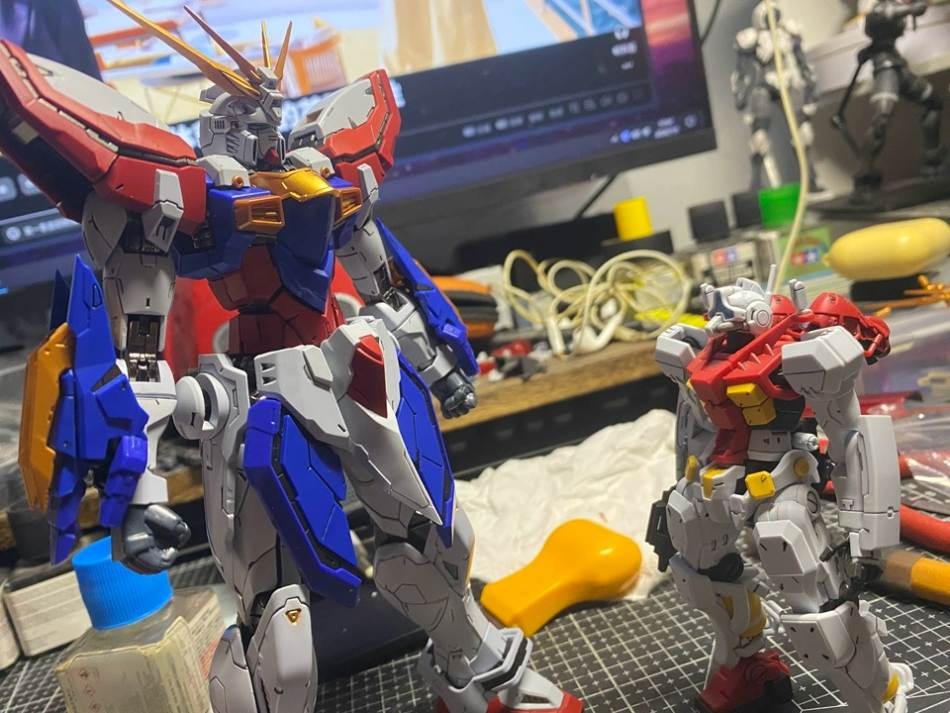 Mô hình lắp ráp MG 1/100 God Burning Gundam ver MB - Camus model