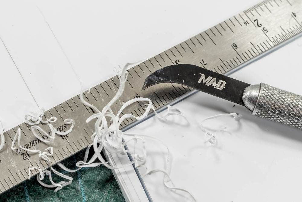 Dụng cụ Chisel kẻ tạo dặm lại line detail - Line Engraver blade Madworks Diamond-like Carbon Coating