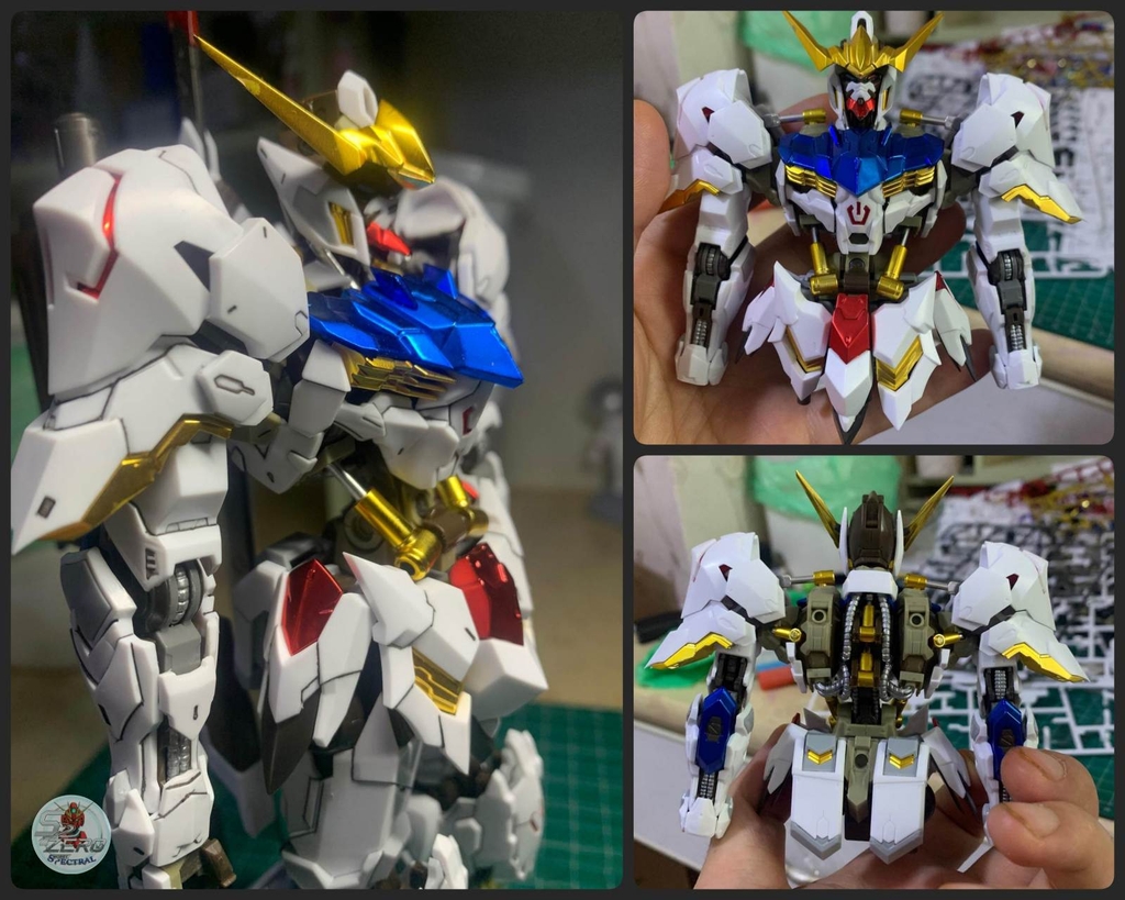 Mô hình lắp ráp MG 1/100 Gundam Barbatos 8818 ver. HIRM forrm 4 & 6 Daban