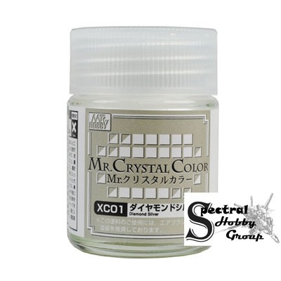 Sơn mô hình mr.Hobby Crytal Color lacquer paint XC 01 ~ 08 Pearl Color