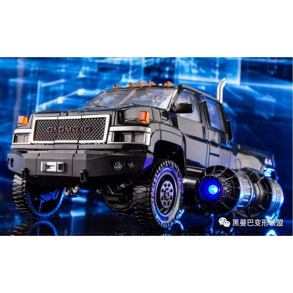 Mô hình Transformer Black Mamba LS09 Iron Leather Weapon Expert Alloy Edition Deformation