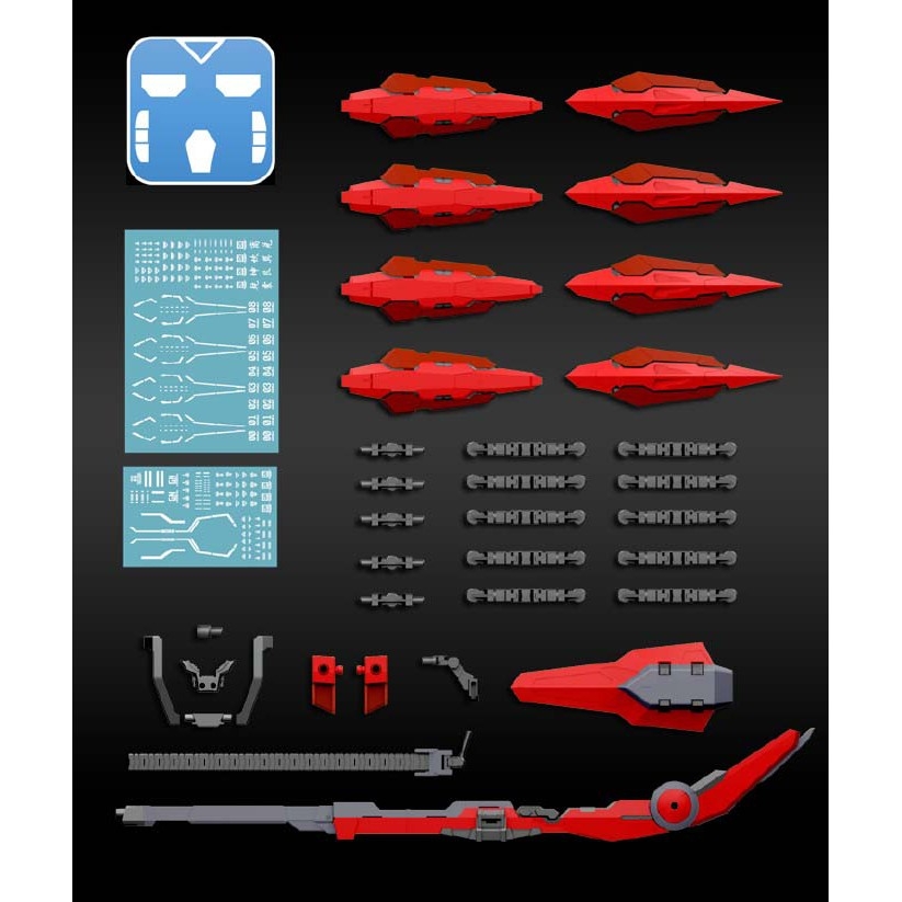 Phụ kiện mô hình SJL MG MB 1/100 PROTO GN HIGH MEGA LAUNCHER Heavy weapon set Shield