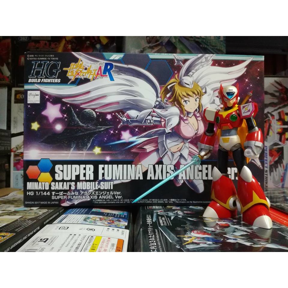 Mô hình lắp ráp HG BF 1/144 Super Fumina Axis Angel Ver. HGBF gundam bandai