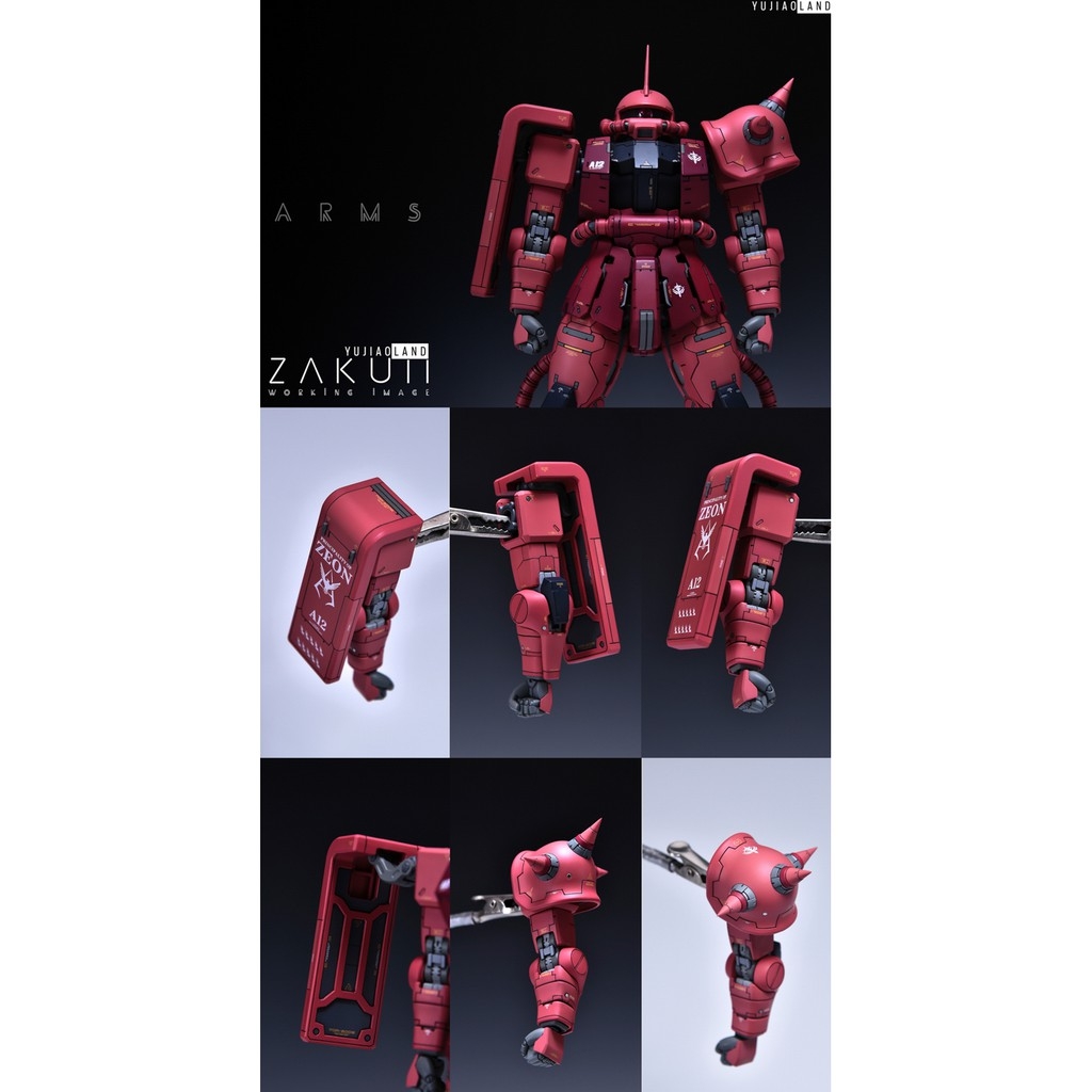 Mô hình nhựa Resin MG 1/100 Zaku II Yujiao Land Anchoret
