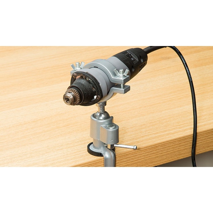 Dụng cụ Eto kẹp dính hút bàn - kẹp khoan - part mô hình table vise drill bracket multi-function