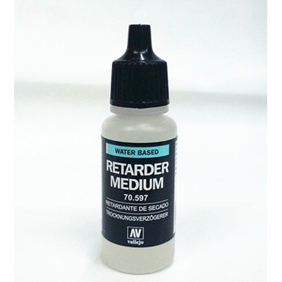 Sơn VALLEJO Retarder làm chậm thời gian khô sơn tạo bóng, kỹ thuật ướt, giảm bết vệt sơn