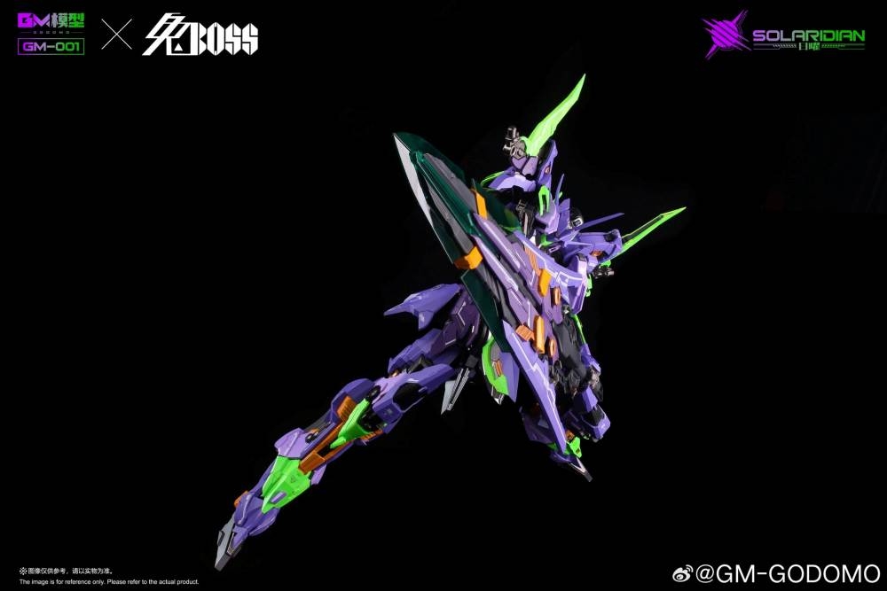 Mô hình lắp ráp MG 1/72 Solaridian EVA-01 color GM GODOMO metal frame