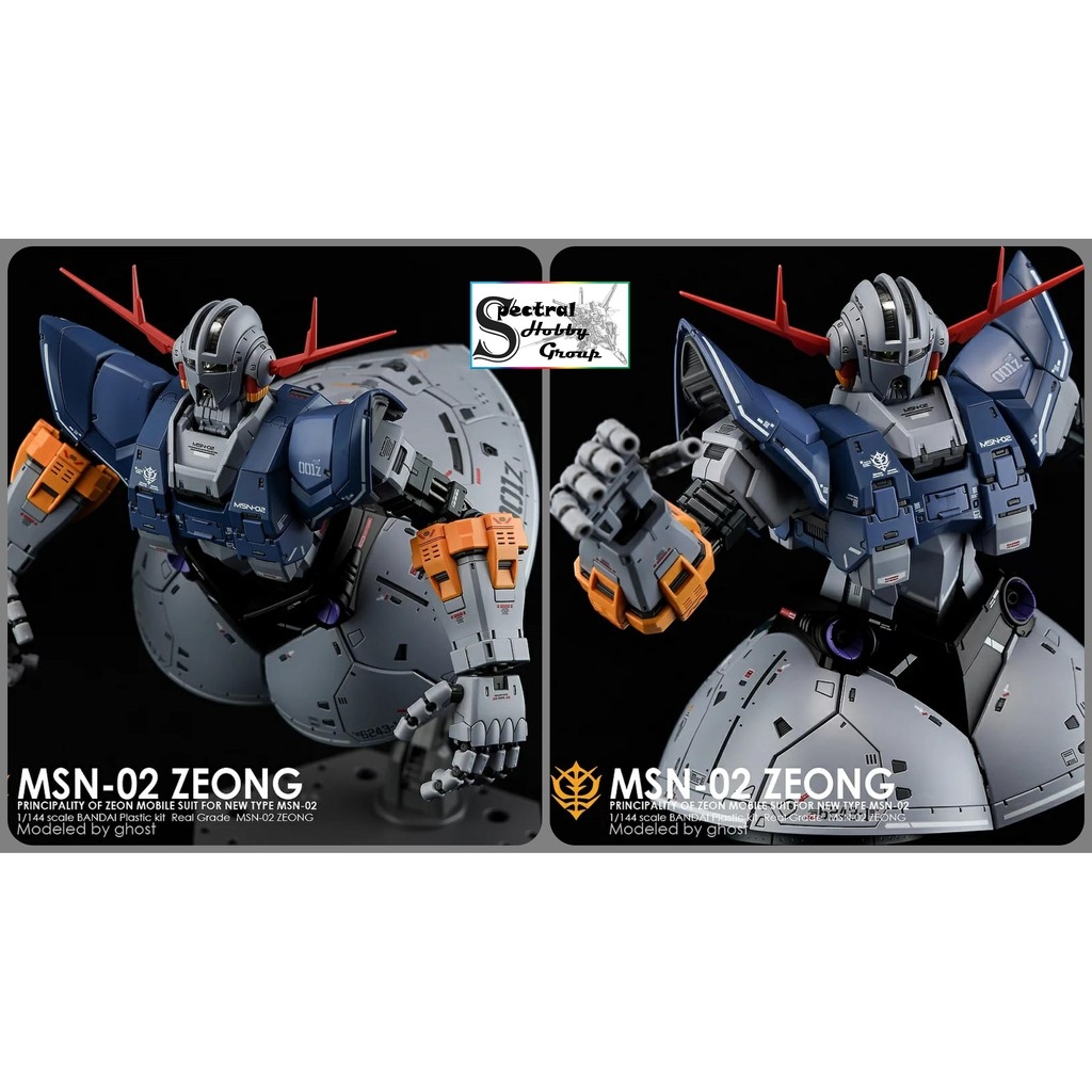 Decal nước dán mô hình Zeong MSN-02 RG HG các loại Water sticker