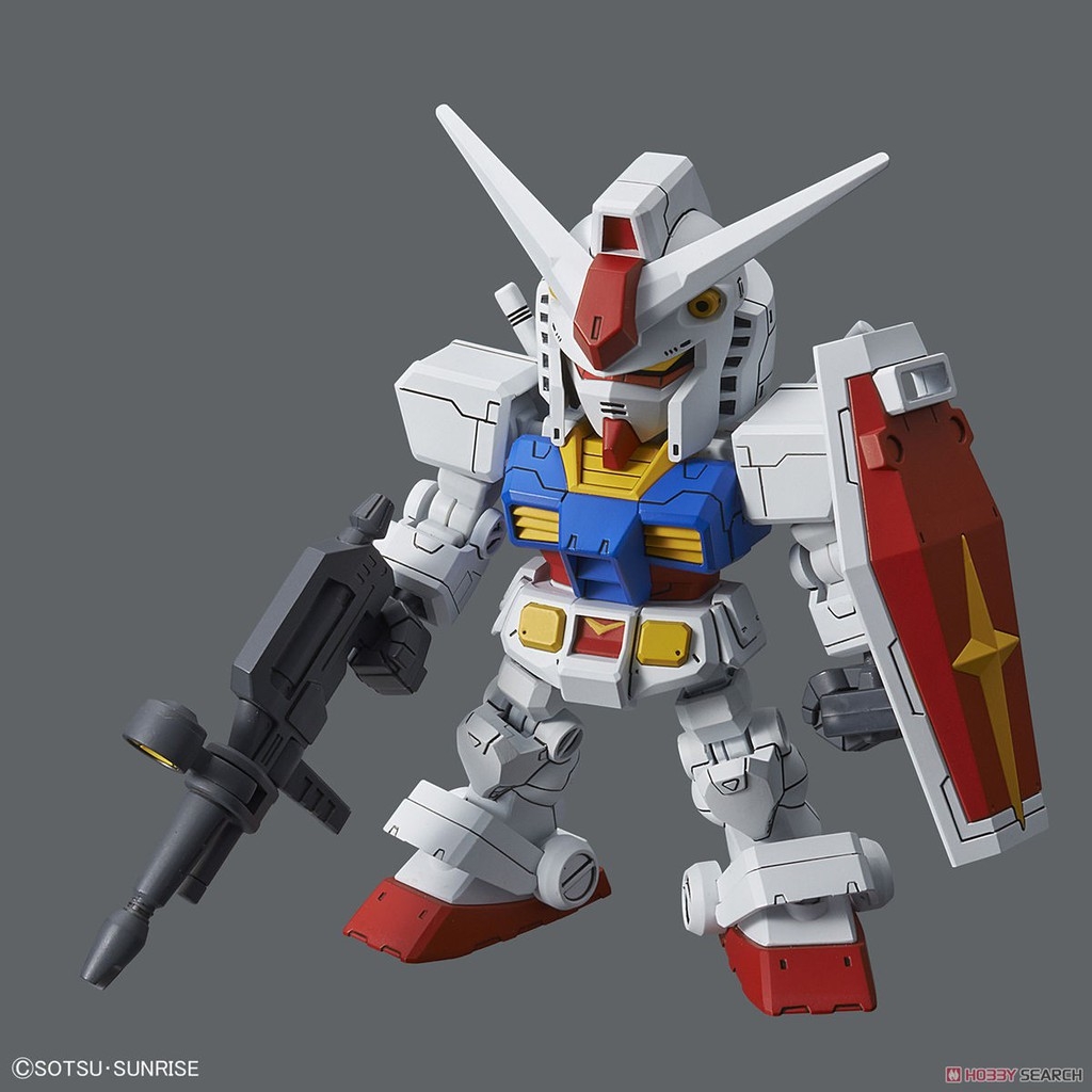 Mô hình lắp ghép SD CS Cross Silhouette RX-78-2 Gundam & Cross Silhouette Frame Set Bandai