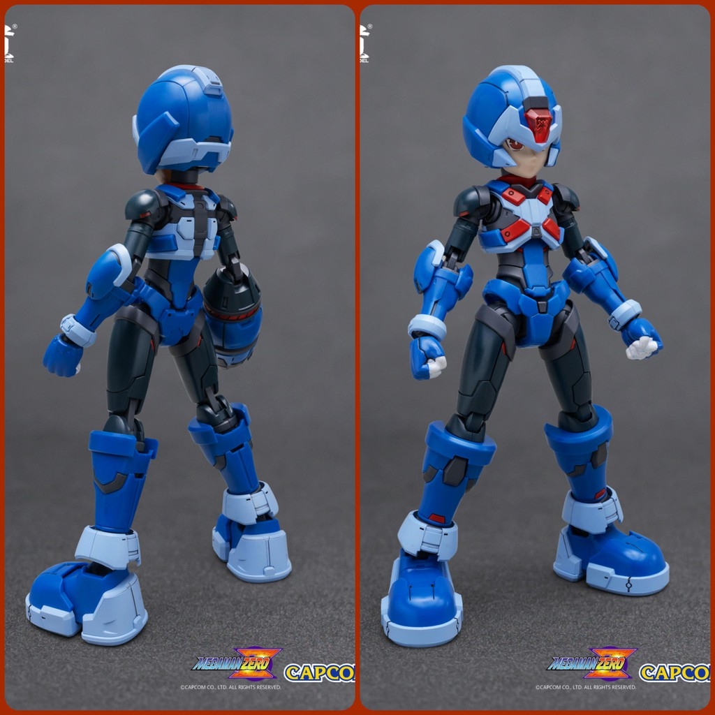 Mô hình nhựa lắp ghép Figure CAPCOM Rockman Megaman ZERO X copy - EASTERN MODEL