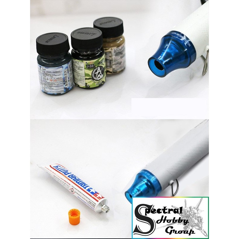 Dụng cụ mô hình máy khò sấy khô chuyên dụng paint mending dryer hot hair hobby tool