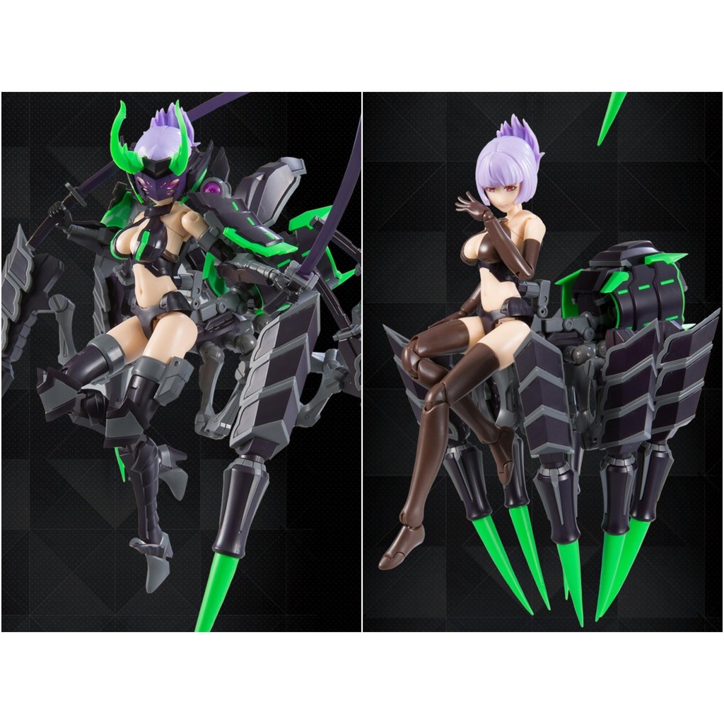 Mô hình lắp ráp FIGURE ATKGIRL 01 NHỆN Arachne girl ver 2.0 PA Pretty Armor