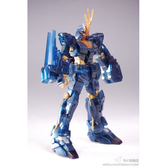 Mô hình lắp ráp HG 1/144 Unicorn 02 Banshee clear NT-D Norn gundam Daban