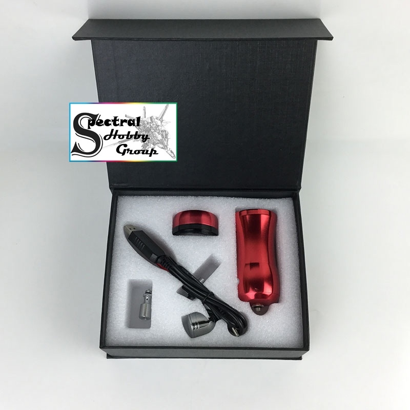 Máy nén khí máy sơn mô hình mini Portable Charging Air Pump HB08 rechargeable battery