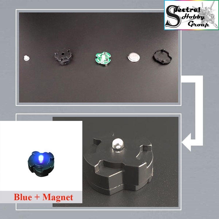 Led cảm biến từ tính cho MG gundam các loại (00, UC, SEED , ....) custom LED Magnetic Sensor (KÈM NAM CHÂM)