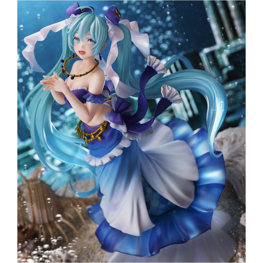 Mô hình nhân vật Hatsune MIku Mermaid Figure Vocaloid Princess AMP Taito