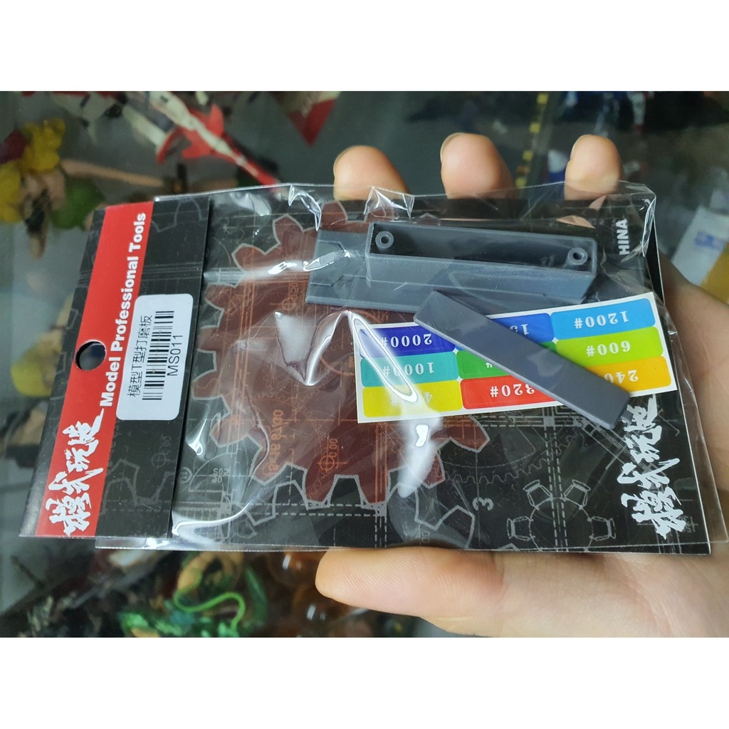 Dụng cụ giấy chà nhám mô hình kèm dính MS009 MS011 Self-adhesive Sandpaper