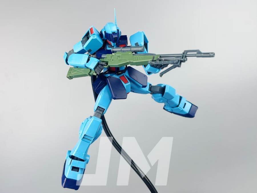 Mô hình lắp ráp MG 1/100 GM Sniper 2 RGM-79SP (metal frame) Iron Hawks model