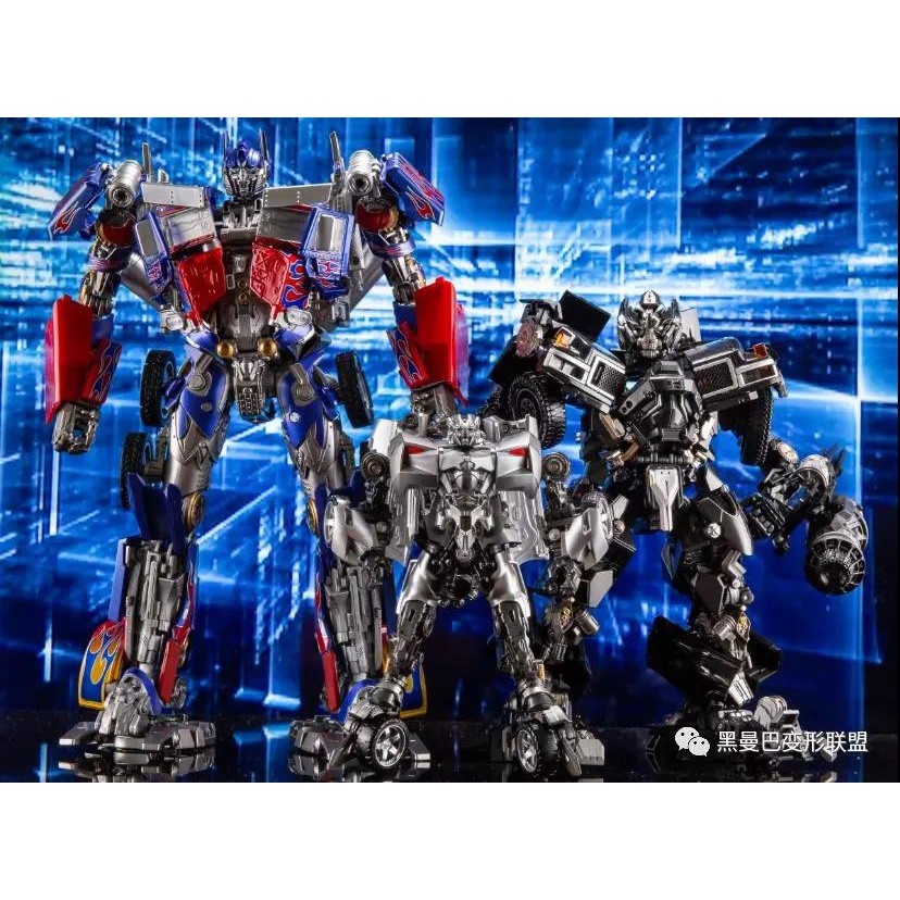 Mô hình Transformer Black Mamba LS09 Iron Leather Weapon Expert Alloy Edition Deformation