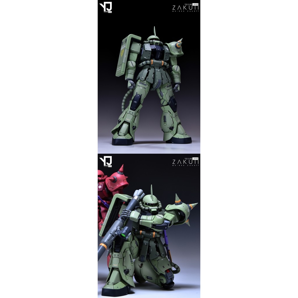 Mô hình nhựa Resin MG 1/100 Zaku II Yujiao Land Anchoret