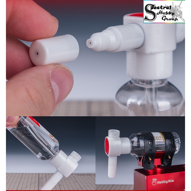 Bút sơn mô hình HM160 airbrush đa dụng kèm bình - Hobby Mio