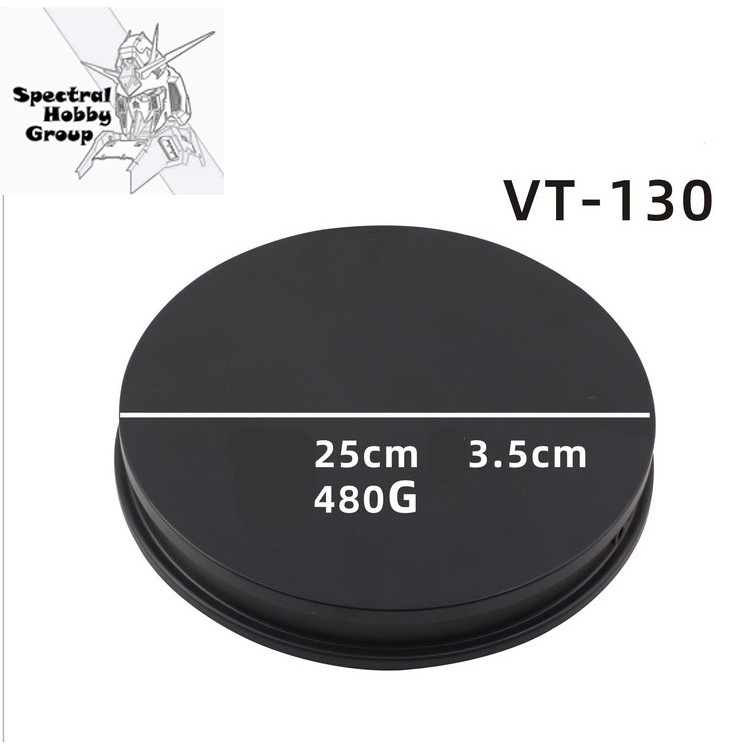 Đế xoay Base xoay Display stand rotating platform VT127 VT130 rotate Turntable chụp sản phẩm mô hình