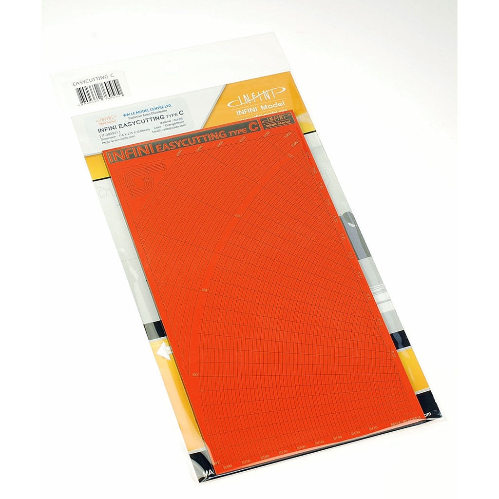 Dung cụ bảng cắt masking template Cover Paper Tape Cutting Pad Graphics Infini Model Easy Cutting Korea