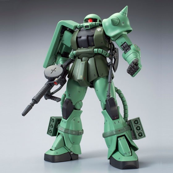 Mô hình nhựa lắp ráp MG 1/100 MS-06J Zaku II Ver 2.0 gundam bandai