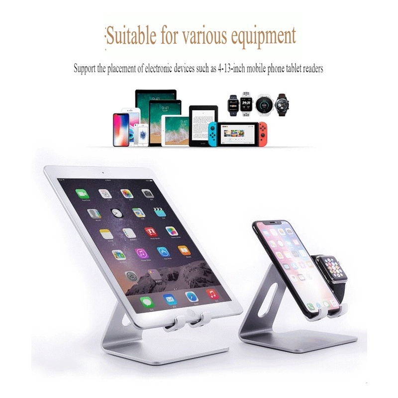 Giá Đỡ Điện Thoại Máy Tính Bảng Đồng hồ 2IN1 metal K2 KAERSI Iphone iWatch Charging Dock Stand