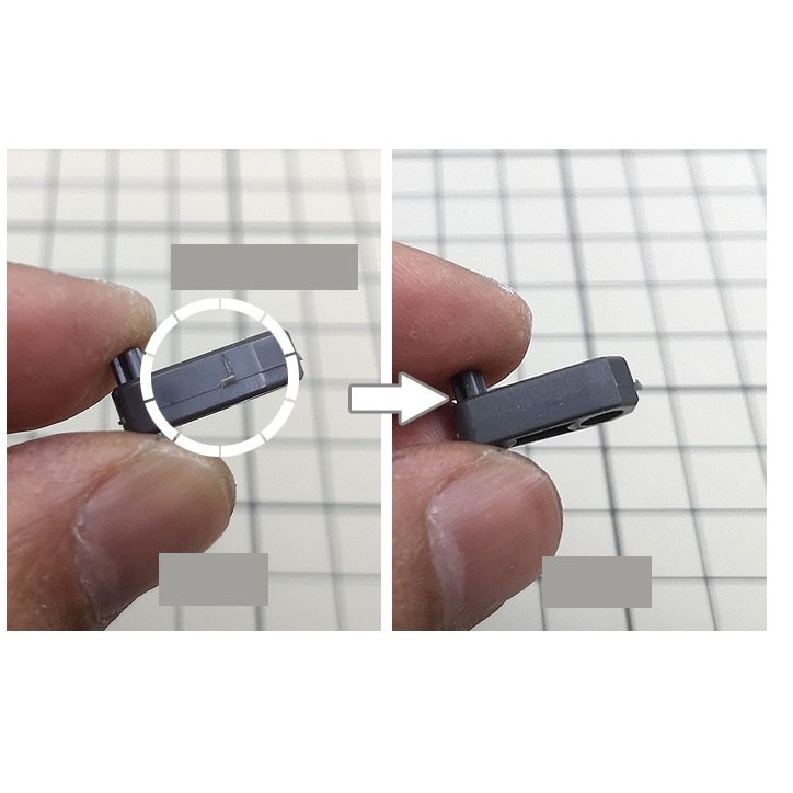 Dụng cụ đánh dũa nhám mịn mô hình MS040 polishing file block coarse medium fine - Tool hobby