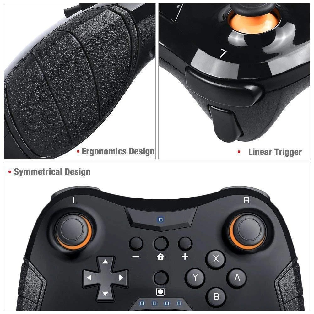 Tay cầm chơi game không dây cho Nintendo switch ns pro wireless joystick Controller Gamepad TNS-1724 DOBE