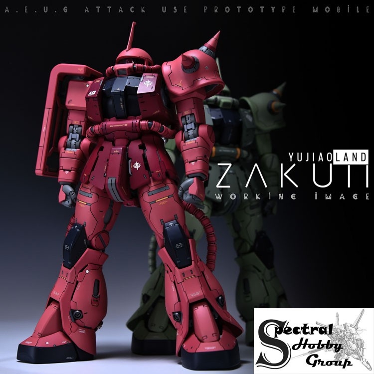 Mô hình nhựa Resin MG 1/100 Zaku II Yujiao Land Anchoret