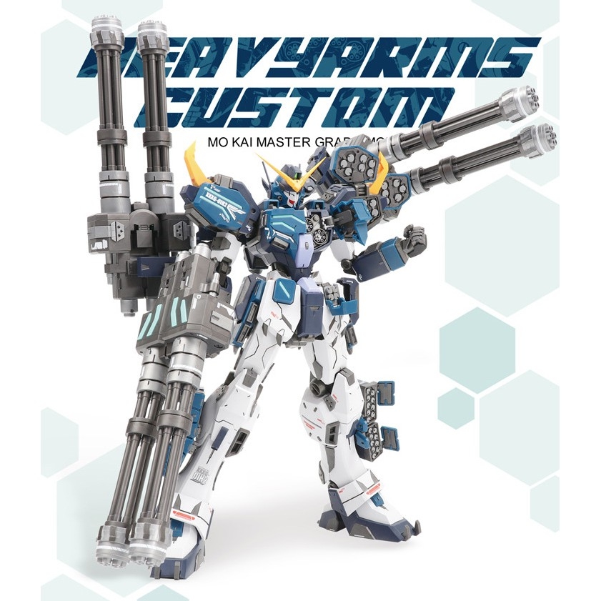 Mô hình lắp ráp MG 1/100 Gundam Heavy Arms Custom - Heavyarm Supernova