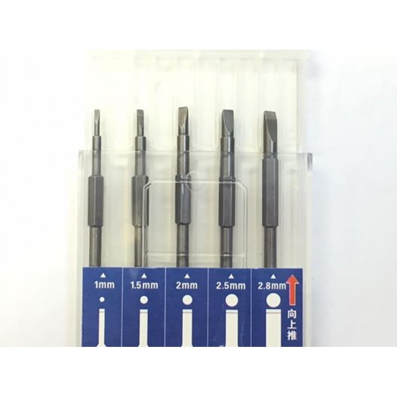 Dụng cụ mô hình UA-91304 flat bottom drill set Spin Blade bộ mũi khoan độ part
