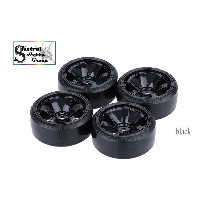 Phụ kiện Mô hình điều khiển RC Car: 1/10 Drift Tire lốp kèm vành xe cho Traxxas HSP Tamiya HPI Kyosho các loại