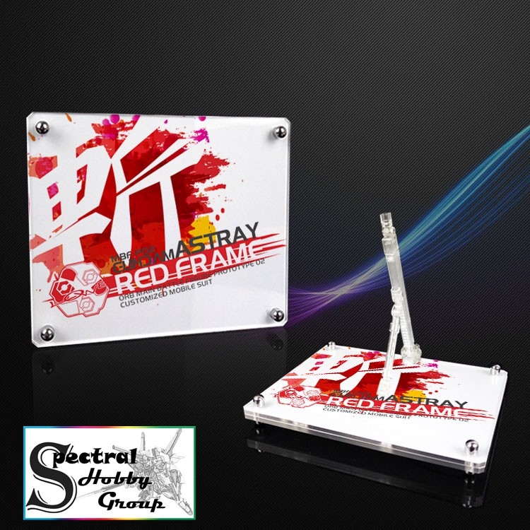 Chân đế action base mica logo Astray Red Blue Sengoku PG MG HG RG SD các loại