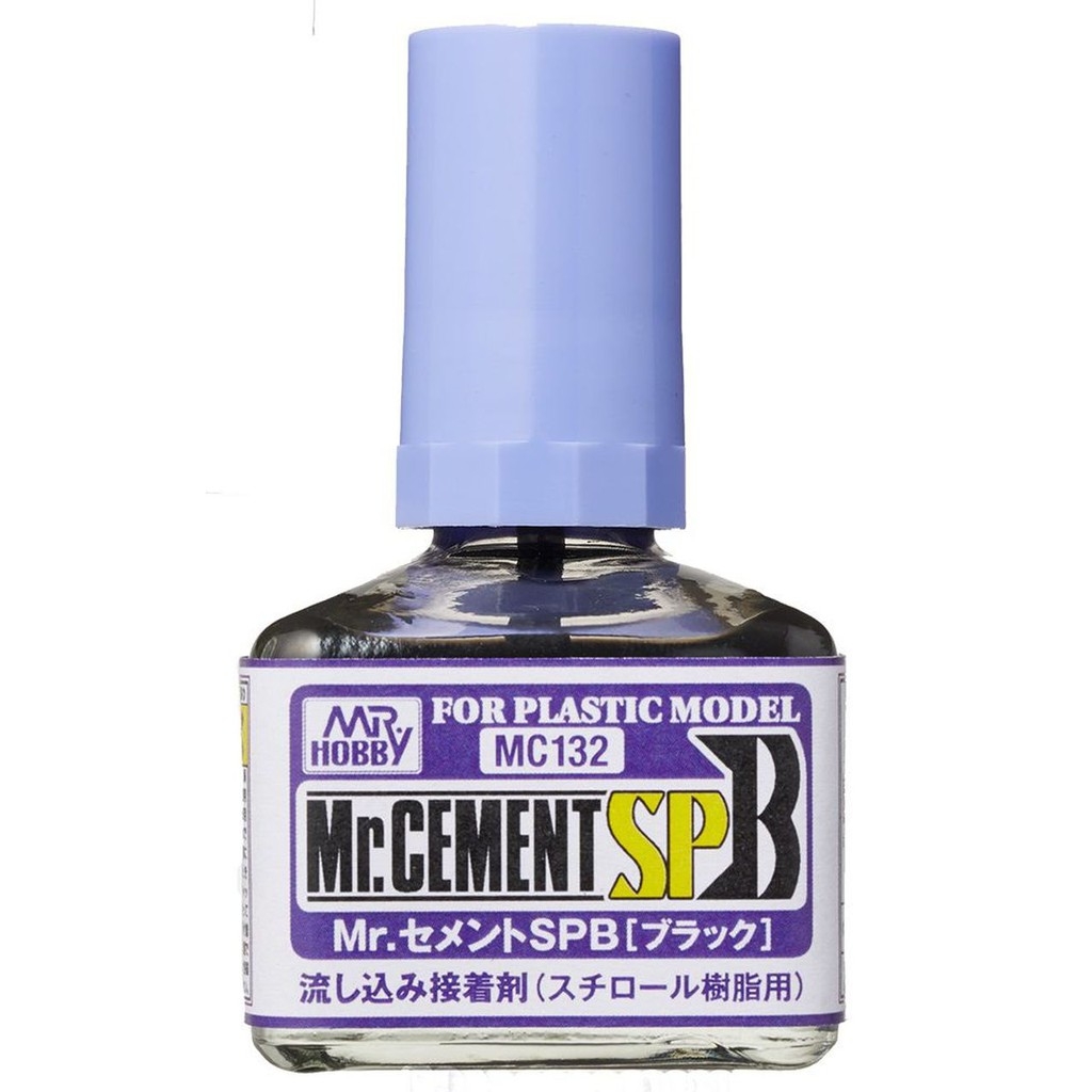 Keo Cement dính mô hình mr.hobby Deluxe Cement S SP SPB
