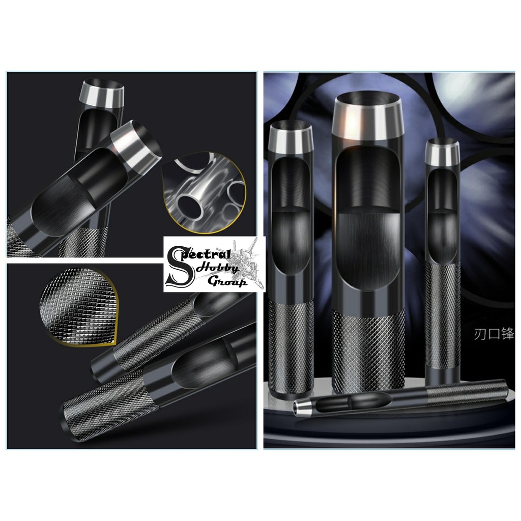 Dụng cụ tạo đục lỗ tròn các cỡ 0.5mm - 20mm Tool hobby