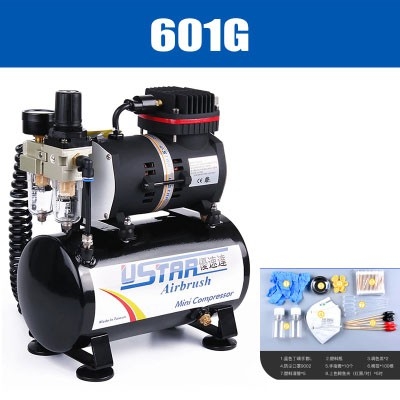Máy nén khí máy sơn siêu êm Ustar 601G - Air Compressor Airbrush