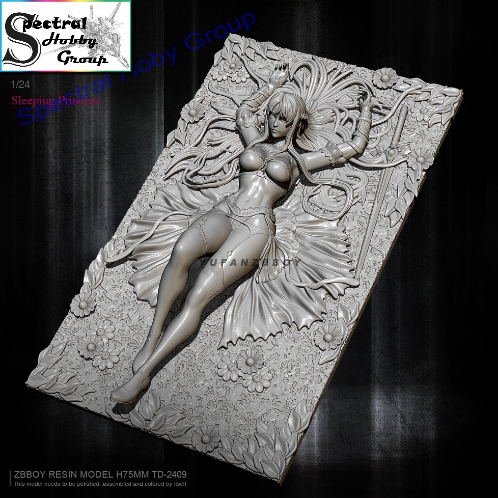 Mô hình nhựa Resin 75mm Princess Nightmare TD2409