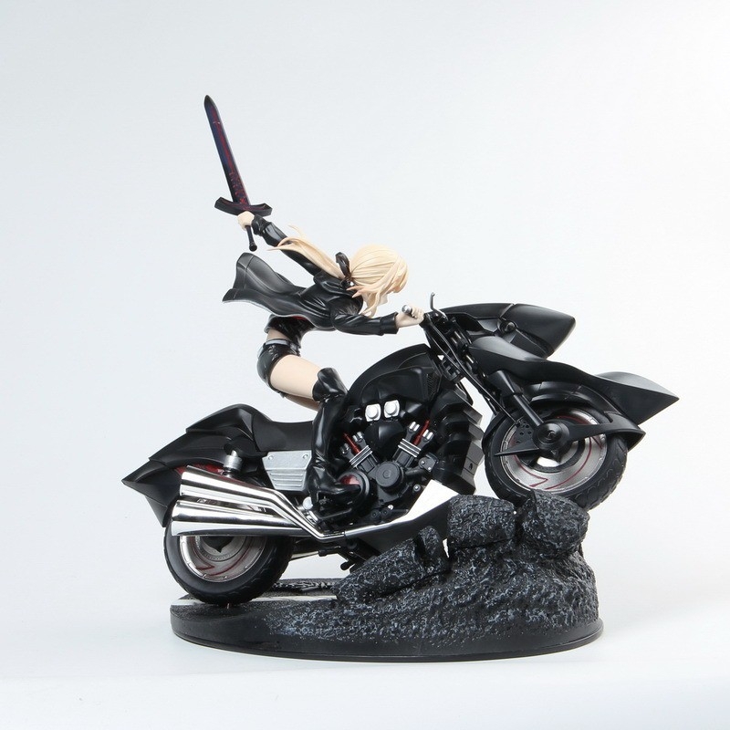 Mô hình nhựa Figure 1/8 Fate Grand Order Saber Alter Cuirassier Noir moto - FGO Xinhao model