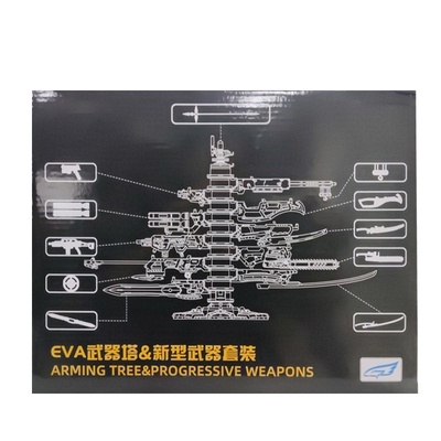 Phụ kiện mô hình Tháp vũ khí đang năng cho EVA Evangelion Weapon Arming Tree Tower