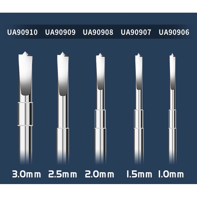 Dụng cụ Mũi khoan bằng mini Ustar custom mô hình double wing flat bottom drill bit