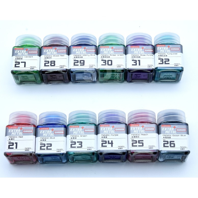 Sơn mô hình Extra Metal EM21-EM32 Metallic lacquer - Jumpwind