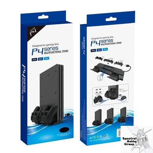 Đế chân đứng sạc cho PS4 Slim Pro P4 Multifunctional stand TP-19061 Dobe