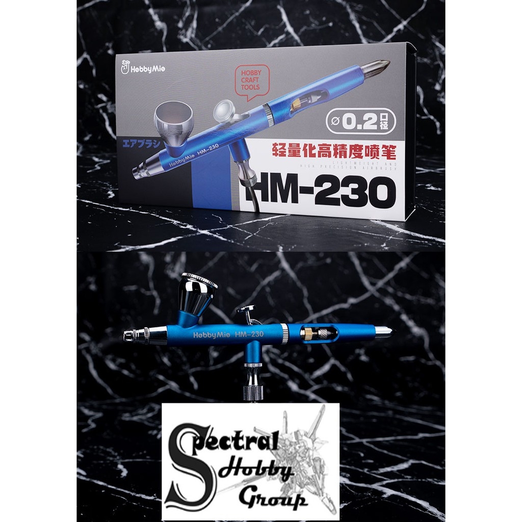 Bút sơn mô hình HOBBY MIO Airbrush HM230 0.2mm HM231 0.3mm tool