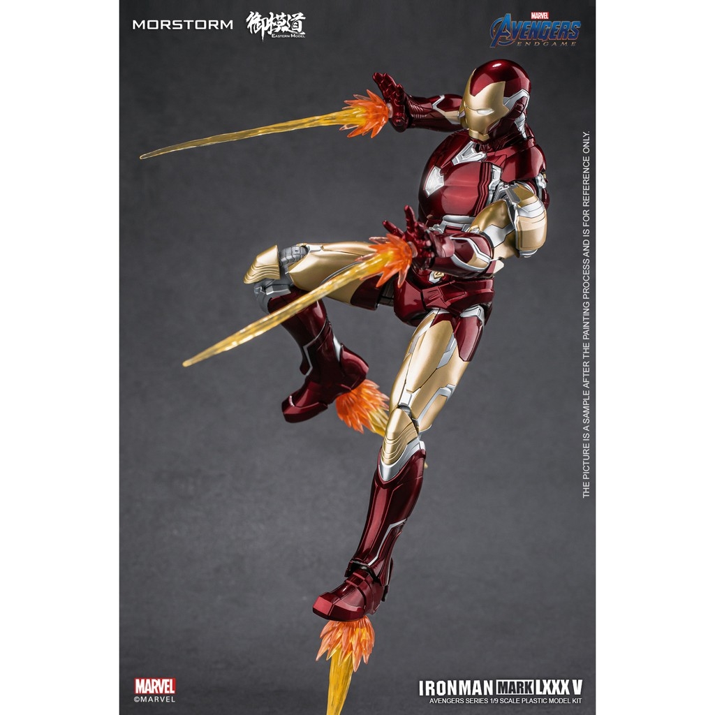 Mô hình lắp ráp IRONMAN 1/9 Iron Man Mark LXXXV MK85 Rescue MK49