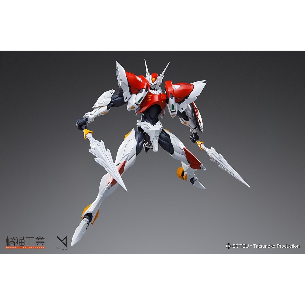 Mô hình nhựa lắp ráp Tekkaman Blade - Orange Cat Industry x Vision Dimension