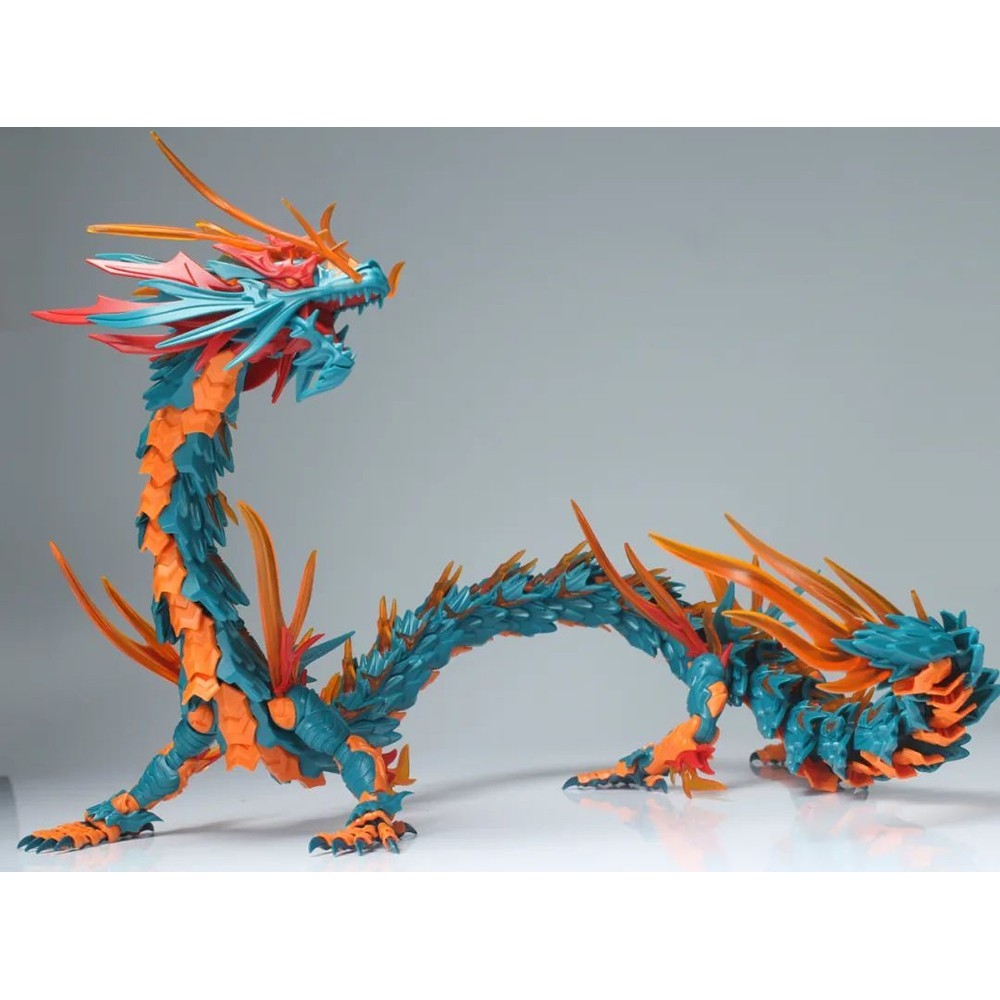 Mô hình lắp ráp Rồng xanh ShenX Shenxing Blue Azure Dragon Long ~86cm