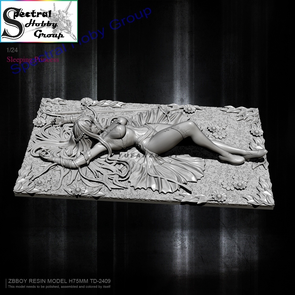 Mô hình nhựa Resin 75mm Princess Nightmare TD2409